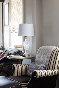 The Loft Suite closeup of stylish furniture