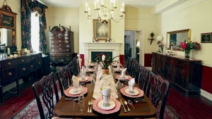 Dining Room at The Richard Johnston Inn - a small events venue in Fredericksburg VA