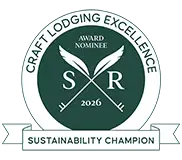 Select Registry 2026 Sustainability Champion Nominee badge